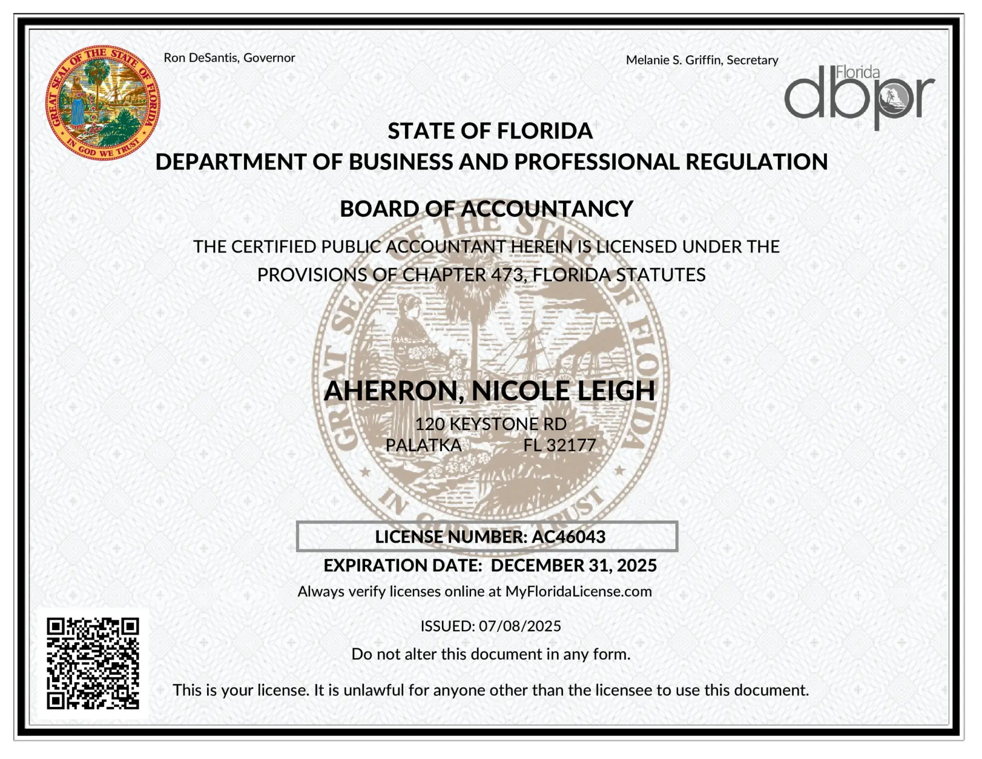 Off Grid License